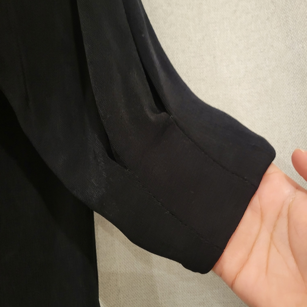 Chico's Traveler's Batwing Sleeve Blouse Size M